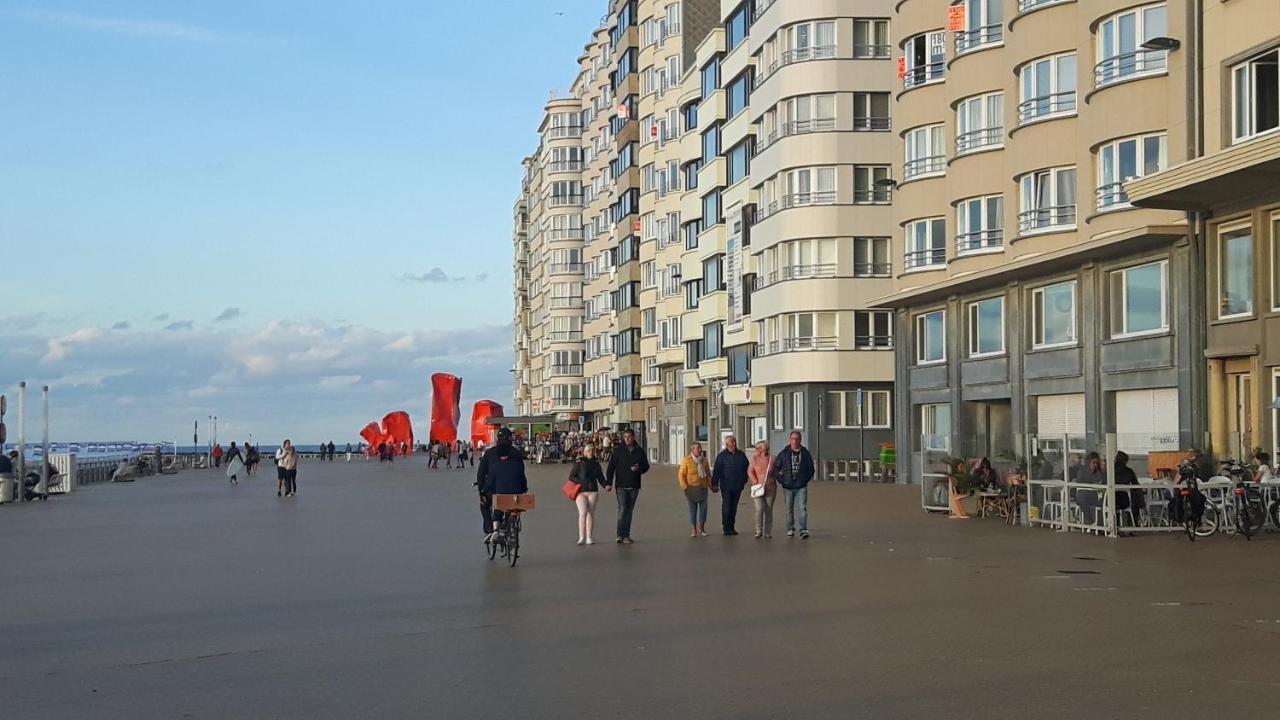 Appartamento Frontaal Gelijkvloers Seaview 80M² 2 Slp Ostenda Esterno foto