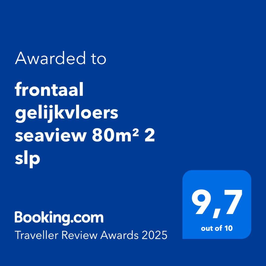 Appartamento Frontaal Gelijkvloers Seaview 80M² 2 Slp Ostenda Esterno foto